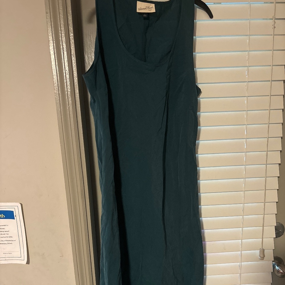 Green Suede Dress